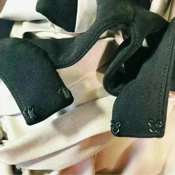 Jax Women’s Elegant Sleeveless Fitted Evening Cocktail Taupe Black Dress Size 8 - Picture 10 of 12